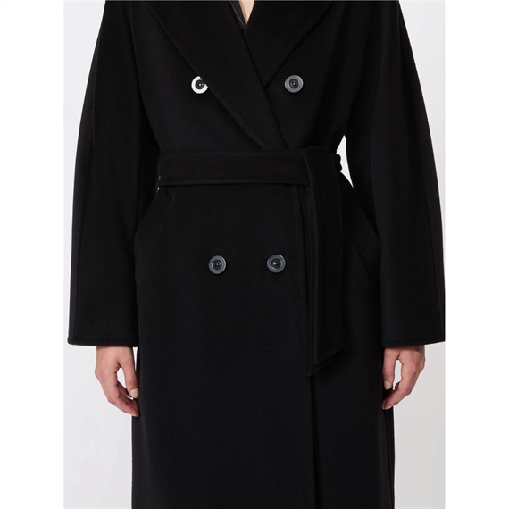 Max Mara MADAME Frakke, Sort
